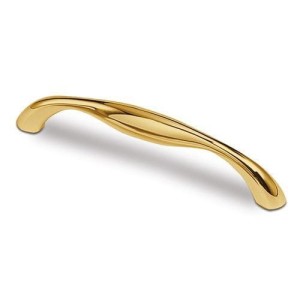 Tummy - złoty uchwyt meblowy 96mm