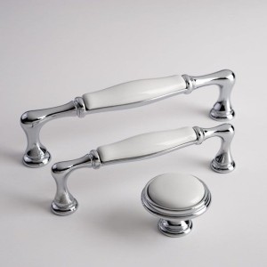 Uchwyt do mebli porcelanowy 96 mm- Asti CL 