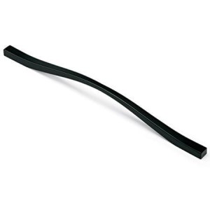 Fluidi - czarny uchwyt meblowy  288/320mm