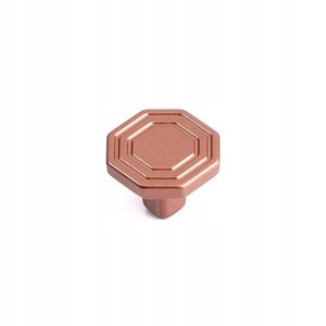 Miedziana gałka do mebli  29 x 29 mm- Elegenza 5B 
