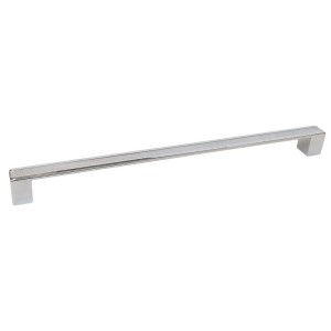 Chromowany ryflowany uchwyt reling 320mm- Lerici