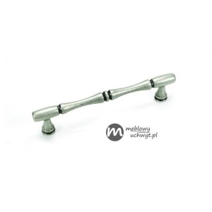 Uchwyt do mebli stare srebro128 mm- Acciaio elegante E8 