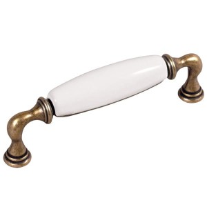 Porcelanowy uchwyt do mebli 128mm- Decorani  09 