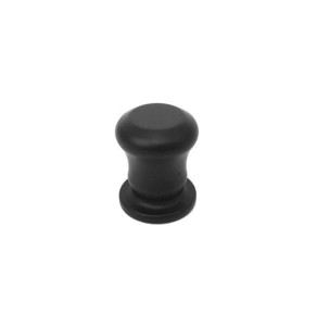 Czarna gałka meblowa 20mm- Scacci