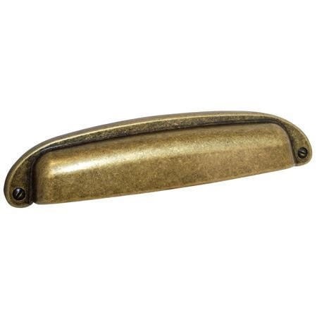Grande- stary mosiądz uchwyt meblowy muszelka 96mm.jpg