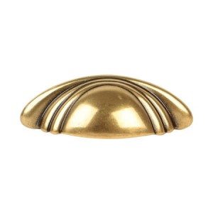 Uchwyt do mebli muszelka stare złoto 64mm- Lollo