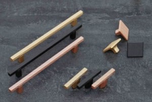 Uchwyt do mebli miedziany ryflowany 160 mm - Gabio Rame