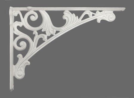 Barocco- wspornik do półek biały 200x142mm.jpg
