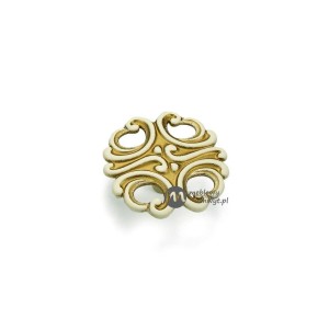 Gałka do mebli kość słoniowa 64 mm- Oro Reale T5 