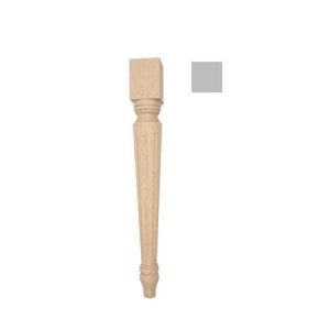 FLUTED F990035- Noga drewniana do krzeseł oraz ław H 430mm