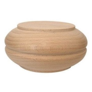 KULA noga drewniana meblowa WY01007  ∅  170XH 80mm