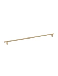 Uchwyt do mebli ryflowany matowe złoto 480mm- Ponti F3