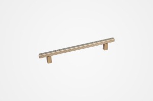 Uchwyt do mebli ryflowany matowe złoto 160mm- Ivoni F3