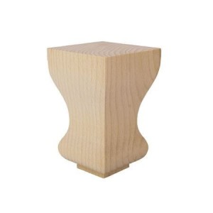 Noga, nóżka drewniana meblowa 60 X 60 X H 96 mm