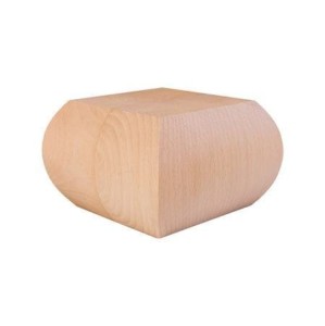 Noga, nóżka  drewniana meblowa WY01048 110 X 110 X H 70 mm