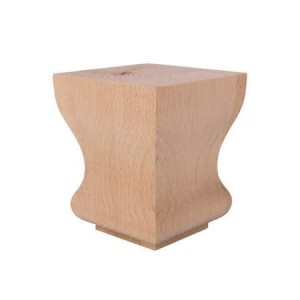Noga, nóżka  drewniana meblowa WY01051 78 X 78 X H 96mm