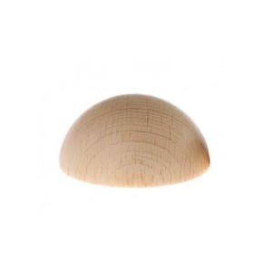 Półkula drewniana DR00164 ∅ 40XH 20mm