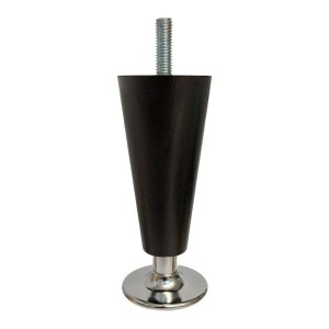 Noga drewniana meblowa ze stopką WY02049.CR ∅ 54XH 140mm