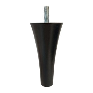 Noga, nóżka drewniana meblowa czarna WY01513.CZ  65XH 140mm