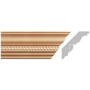 Listwa drewniana sztywna- gzyms EM403
