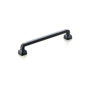 Czarny uchwyt do mebli 160 mm- Brera N2 