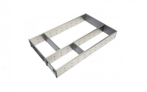 Spumante- metalowy wkład do szuflad 290x472mm