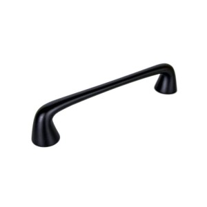 Czarny uchwyt do mebli 160 mm- Tonda N2 